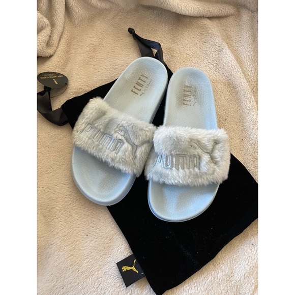 Fenty Puma Fur Slides - Picture 10 of 10